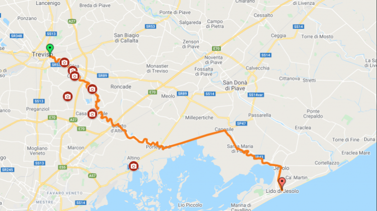 Radweg von Treviso nach Jesolo - jesolo-magazin.com