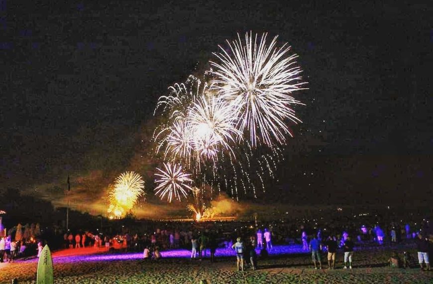 Beach on fire 2022