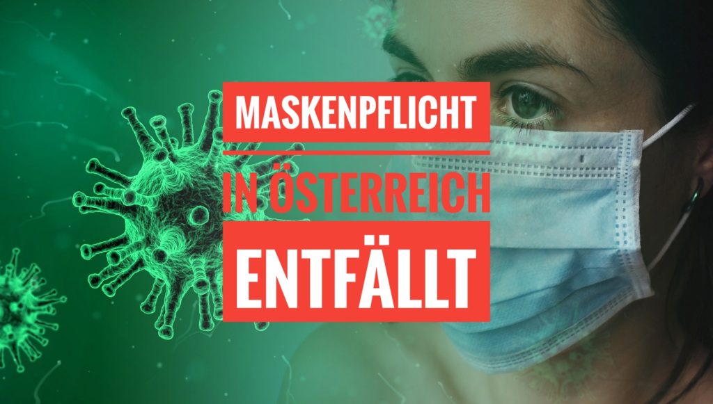 Maskenpflicht in Österreich wird ausgesetzt