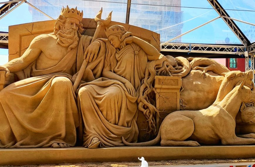 Sandskulpturenausstellung in Jesolo verlängert