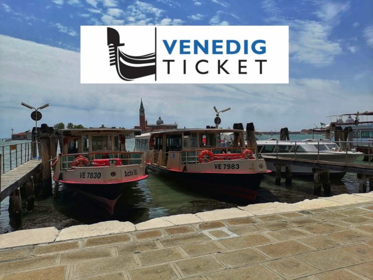 Ticketpreise ACTV Venedig im Sommer 2022