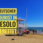 Deutscher Tourist in Jesolo am Strand gerettet
