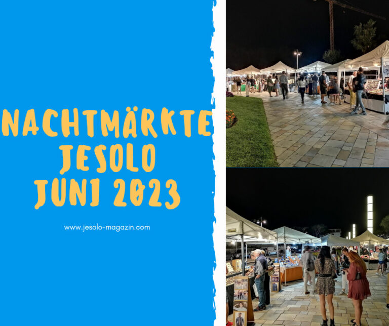 Nachtmärkte in Jesolo - Juni 2023