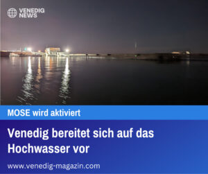 Venedig bereitet sich auf das Hochwasser vor
