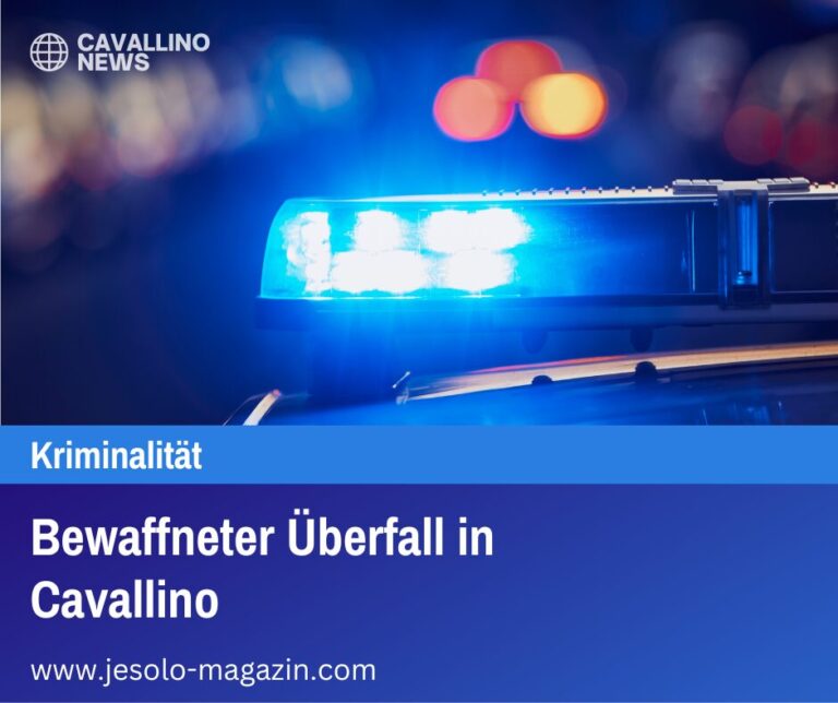 Bewaffneter Überfall in Cavallino