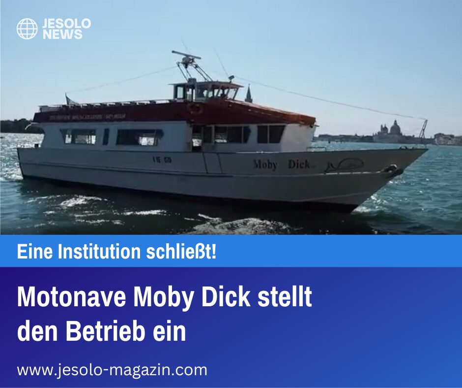 Motonave Moby Dick stellt den Betrieb ein