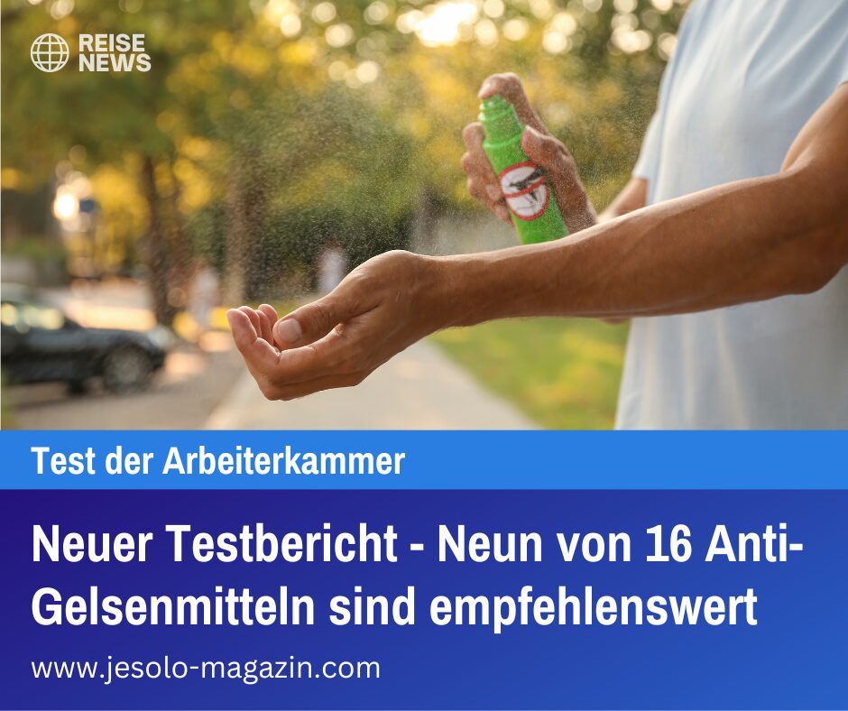 Neuer Testbericht - Neun von 16 Anti-Gelsenmitteln sind empfehlenswert