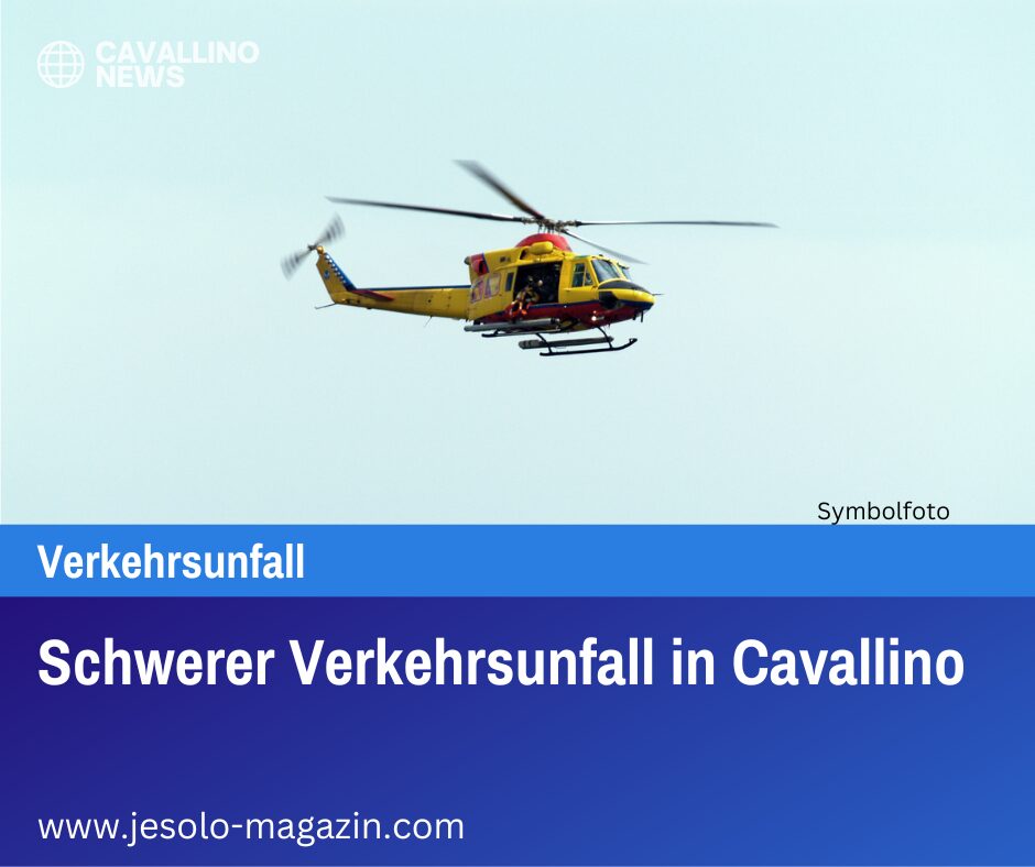 Schwerer Verkehrsunfall in Cavallino