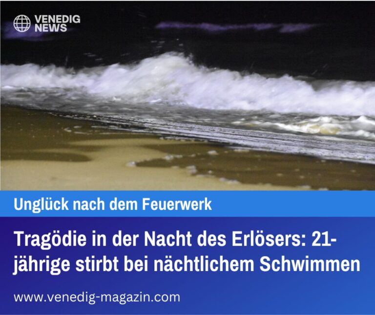 Tragödie in der Nacht des Erlösers - 21-jährige stirbt bei nächtlichem Schwimmen