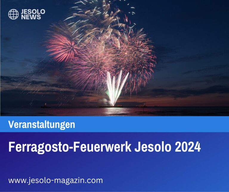 Ferragosto-Feuerwerk Jesolo 2024