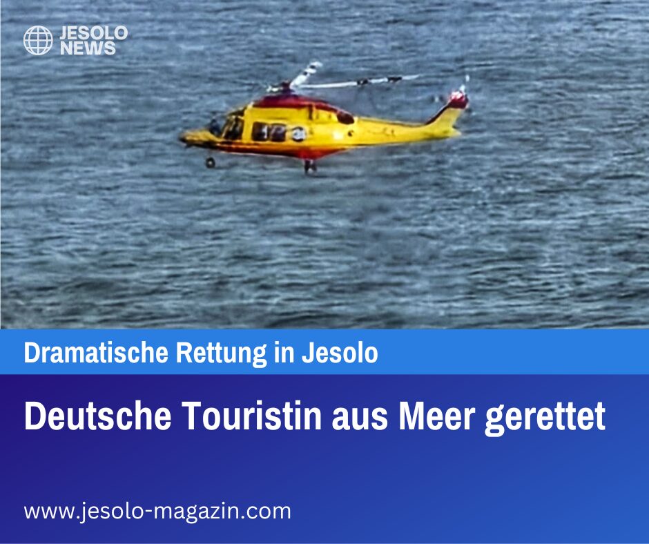 Deutsche Touristin aus Meer gerettet