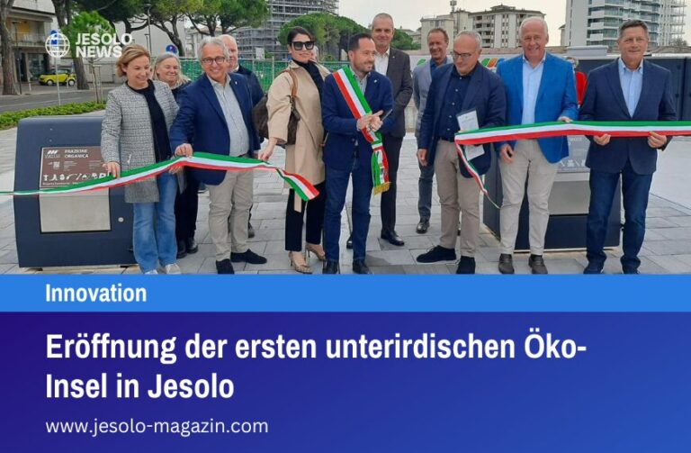 Eröffnung der ersten unterirdischen Öko-Insel in Jesolo