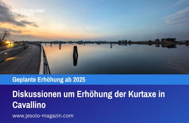 Diskussionen um Erhöhung der Kurtaxe in Cavallino