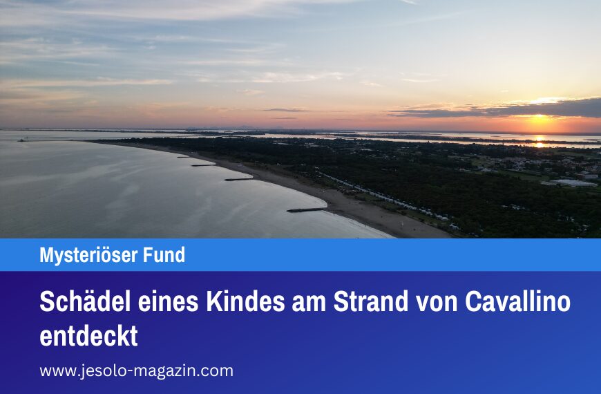 Schädel eines Kindes am Strand von Cavallino entdeckt