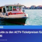 Dein Guide zu den ACTV-Ticketpreisen für Vaporetti