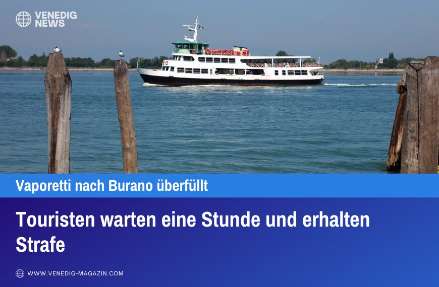 Touristen warten eine Stunde und erhalten Strafe