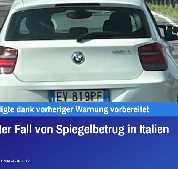Erneuter Fall von Spiegelbetrug in Italien