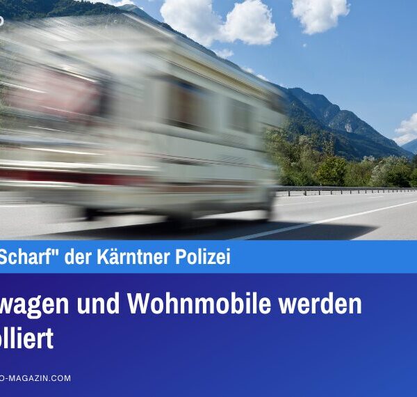 Wohnwagen und Wohnmobile werden kontrolliert