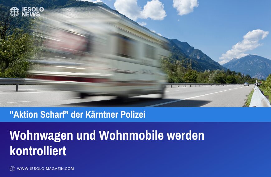 Wohnwagen und Wohnmobile werden kontrolliert