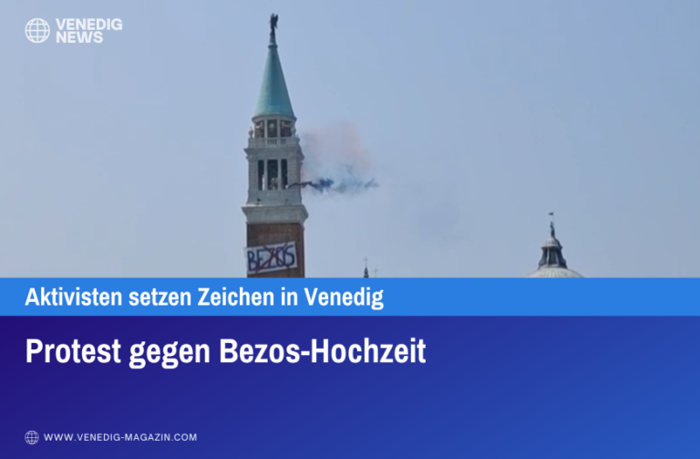 Protest gegen Bezos-Hochzeit