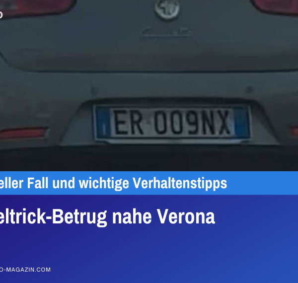 Spiegeltrick-Betrug nahe Verona