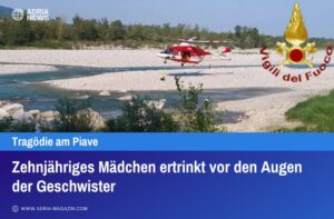 Zehnjähriges Mädchen ertrinkt vor den Augen der Geschwister
