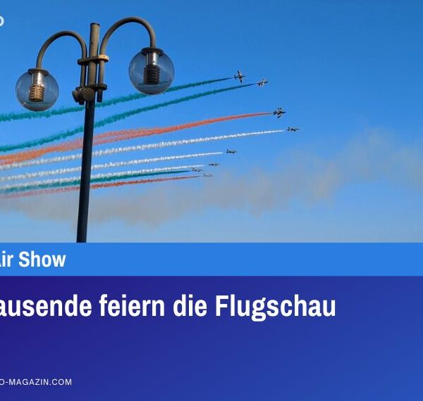 Zehntausende feiern die Flugschau