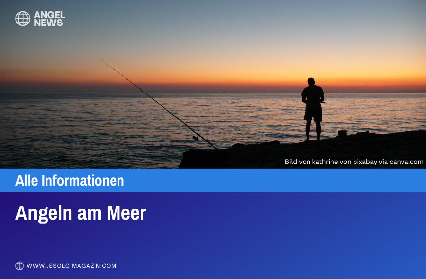 Angeln am Meer