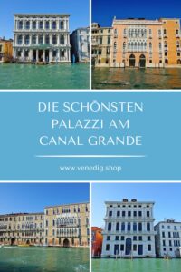 Reiseführer - Die schönsten Palazzi am Canal Grande