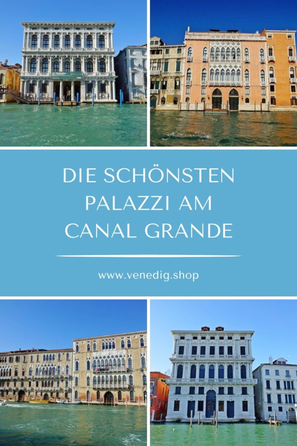 Reiseführer - Die schönsten Palazzi am Canal Grande