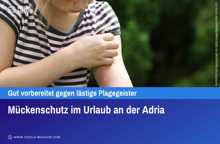 Mückenschutz im Urlaub an der Adria
