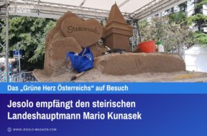 Jesolo empfängt den steirischen Landeshauptmann Mario Kunasek