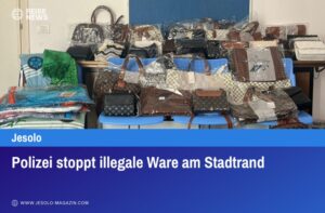 Polizei stoppt illegale Ware am Stadtrand