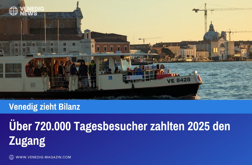 Über 720.000 Tagesbesucher zahlten 2025 den Zugang