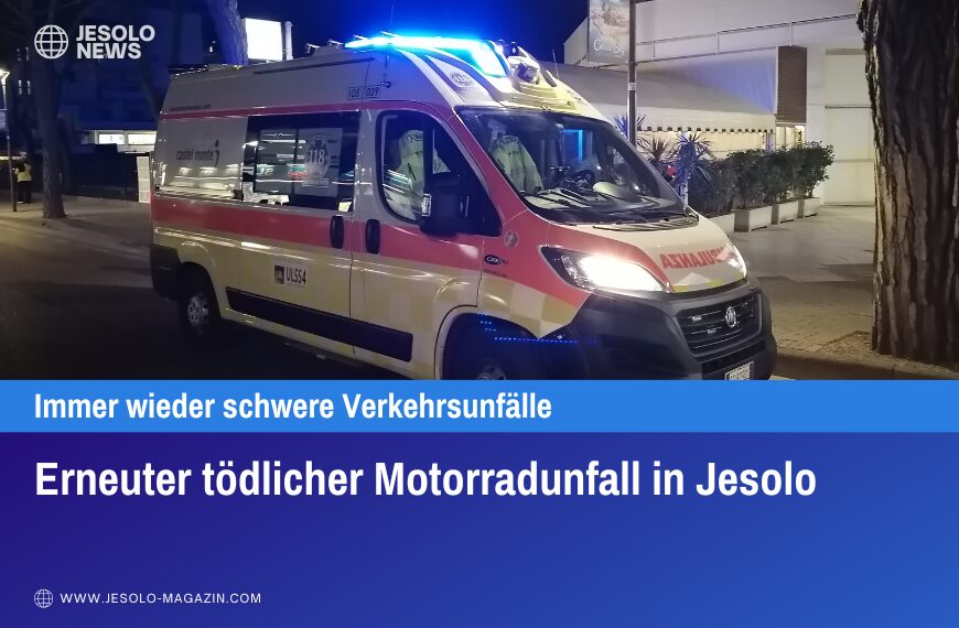 Erneuter tödlicher Motorradunfall in Jesolo