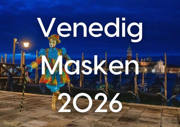 Kalender 2026 – Die Masken von Venedig