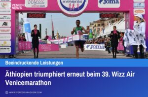 Äthiopien triumphiert erneut beim 39. Wizz Air Venicemarathon