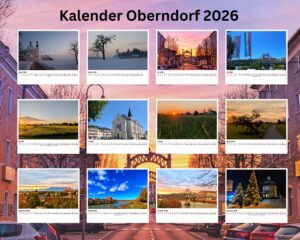 Übersicht Kalender Oberndorf 2026