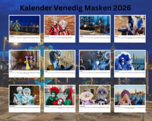 Übersicht Kalender Venedig Masken 2026
