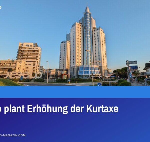 Jesolo plant Erhöhung der Kurtaxe
