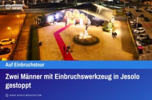 Zwei Männer mit Einbruchswerkzeug in Jesolo gestoppt