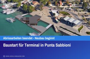 Baustart für Terminal in Punta Sabbioni