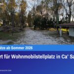 Baustart für Wohnmobilstellplatz in Ca’ Savio