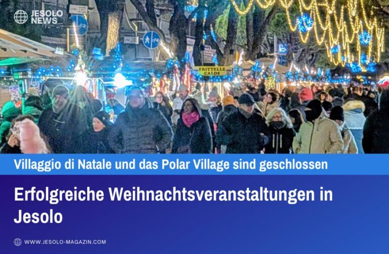 Erfolgreiche Weihnachtsveranstaltungen in Jesolo