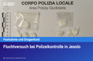 Fluchtversuch bei Polizeikontrolle in Jesolo
