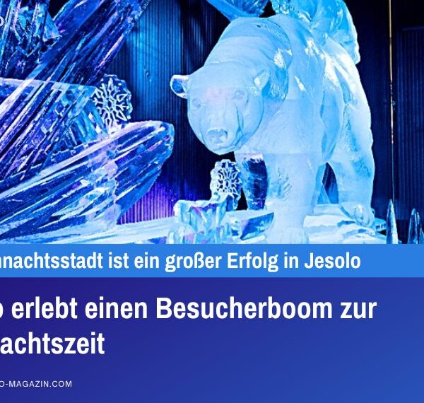 Jesolo erlebt einen Besucherboom zur Weihnachtszeit