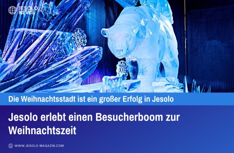Jesolo erlebt einen Besucherboom zur Weihnachtszeit