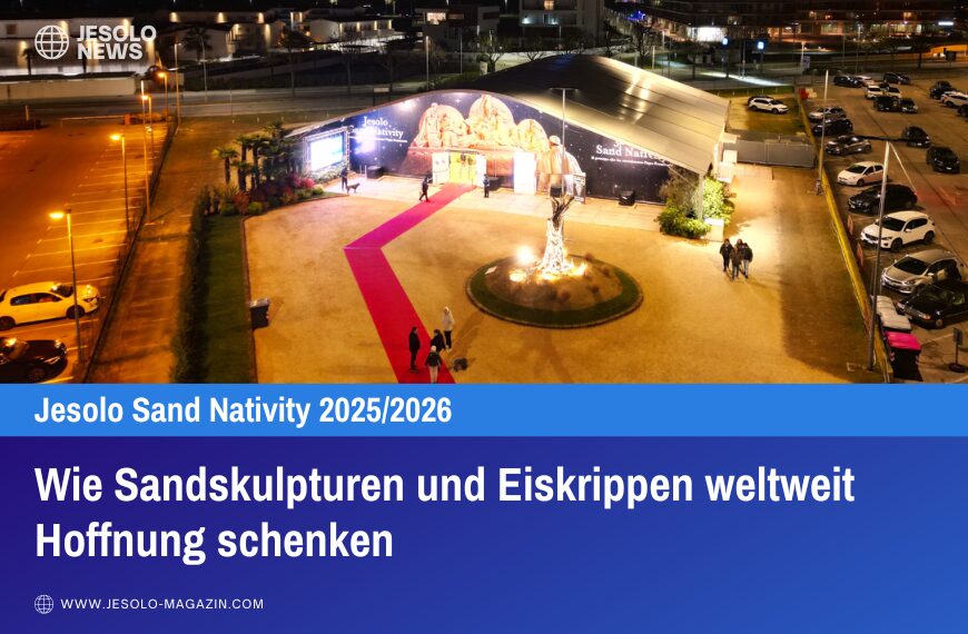 Wie Sandskulpturen und Eiskrippen weltweit Hoffnung schenken