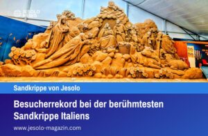 Besucherrekord bei der berühmtesten Sandkrippe Italiens