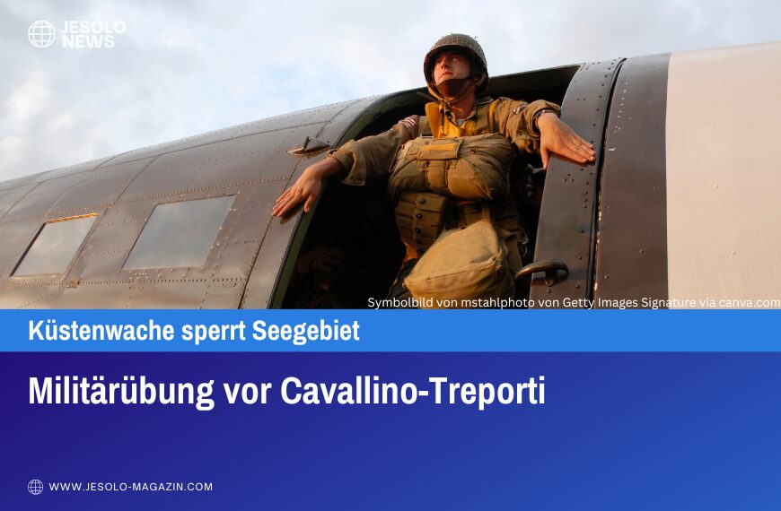 Militärübung vor Cavallino-Treporti